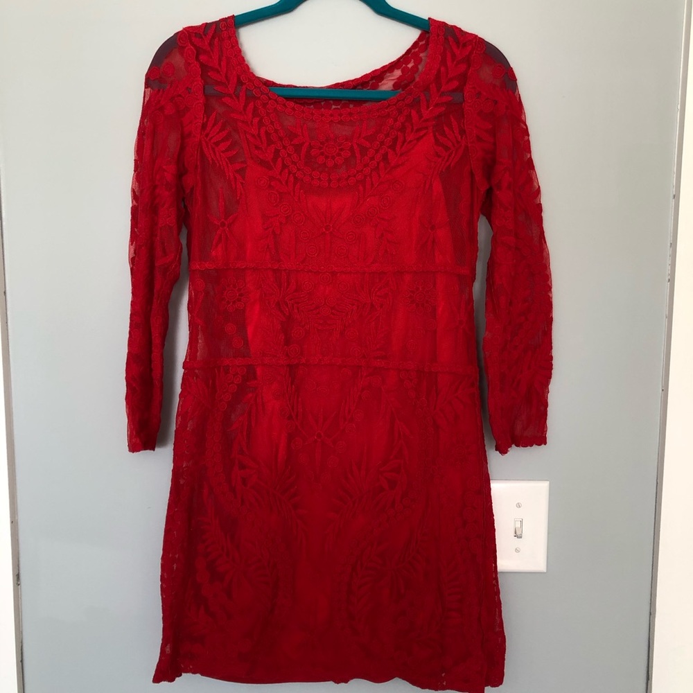 Express lace dress
